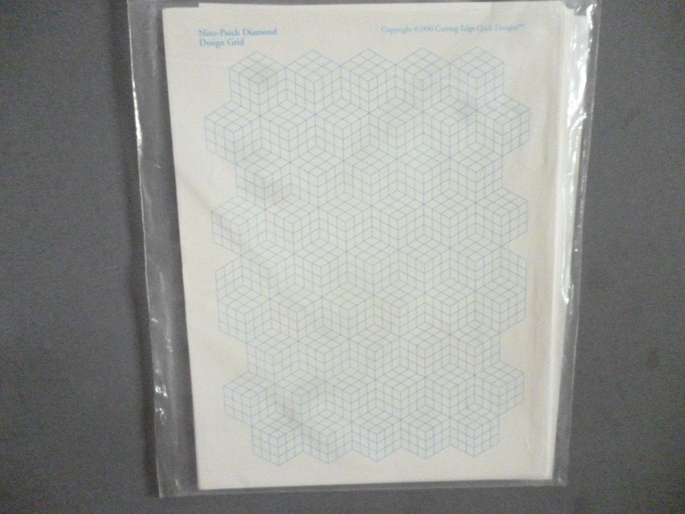 NINE-PATCH DIAMOND DESIGN GRID DOHENY PUBLICATIONS 1990