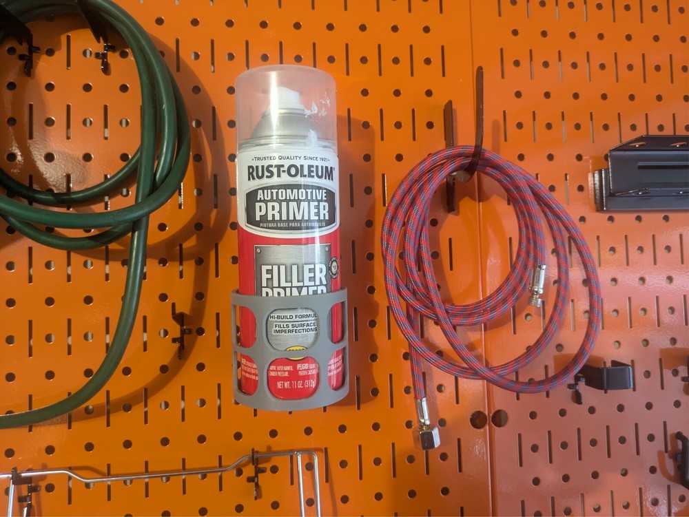 Pegboard Spray Paint Holder - Set of 3