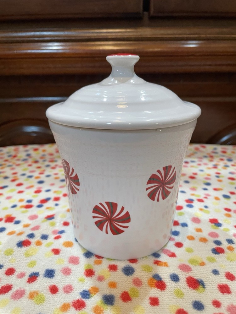 Fiesta FTCCO Jam Jar Peppermint With Lid New First Quality Pristine On White