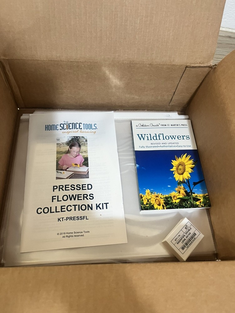 Home Science Tools Flower Press Kit New hh