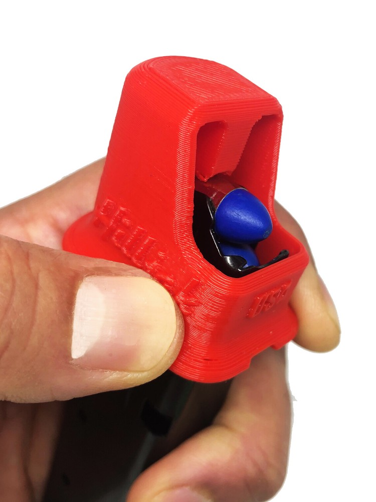 Bersa Thunder Plus .380 Speed Loader, Hilljak Quickie Loader QL380BP - Red