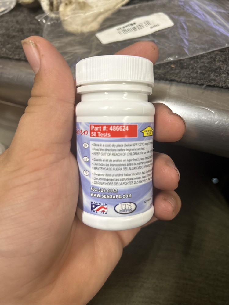 Industrial Test Systems 486624 Micro 7 Plus Ph Acid Reagent 9KYN8