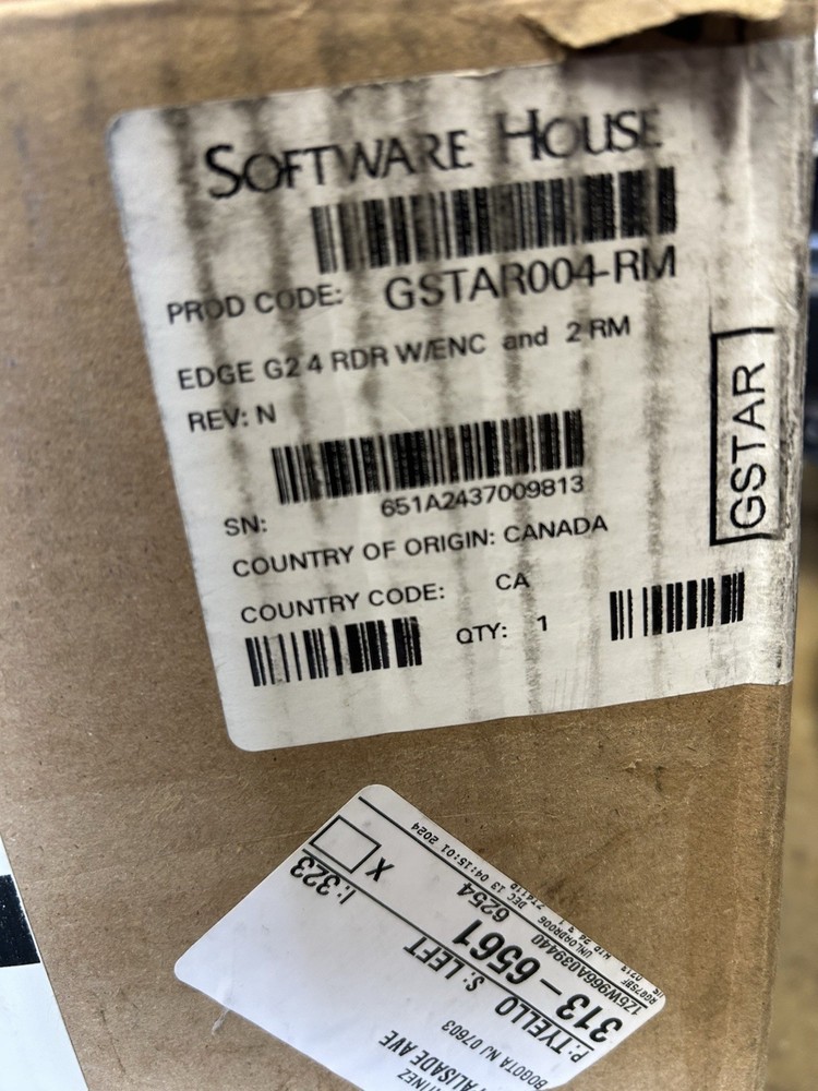 Software House iSTAR Edge G2 4 Doors Control Panel with enclose.