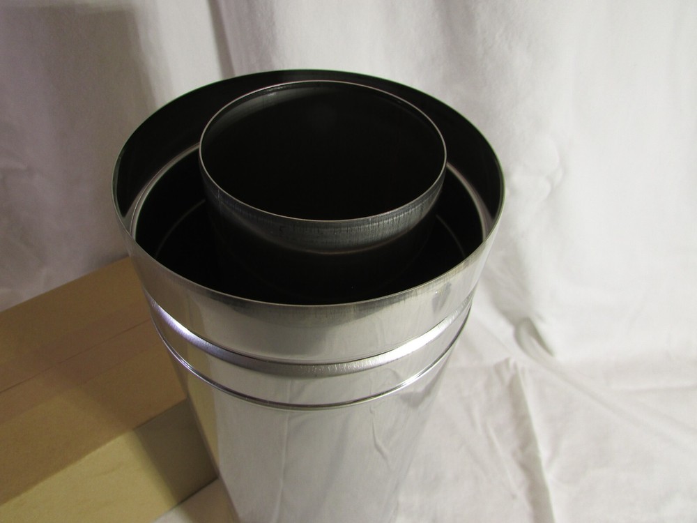 Noritz CVP-12STR - 12" Noritz Concentric Pipe - Inner = 3", Outer = 5"