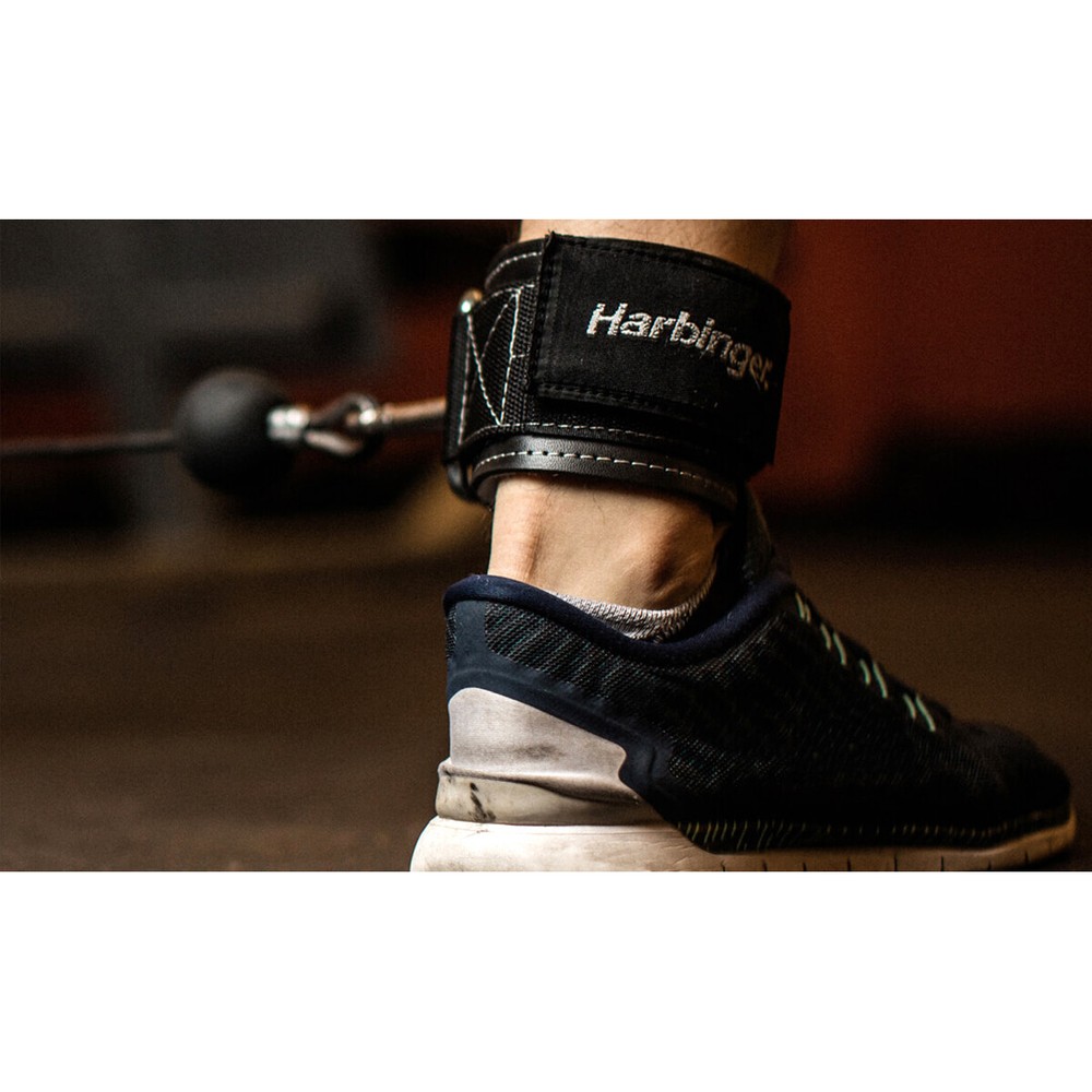 Harbinger 3" Heavy Duty Ankle Strap Weight Lifting Cable Attachment