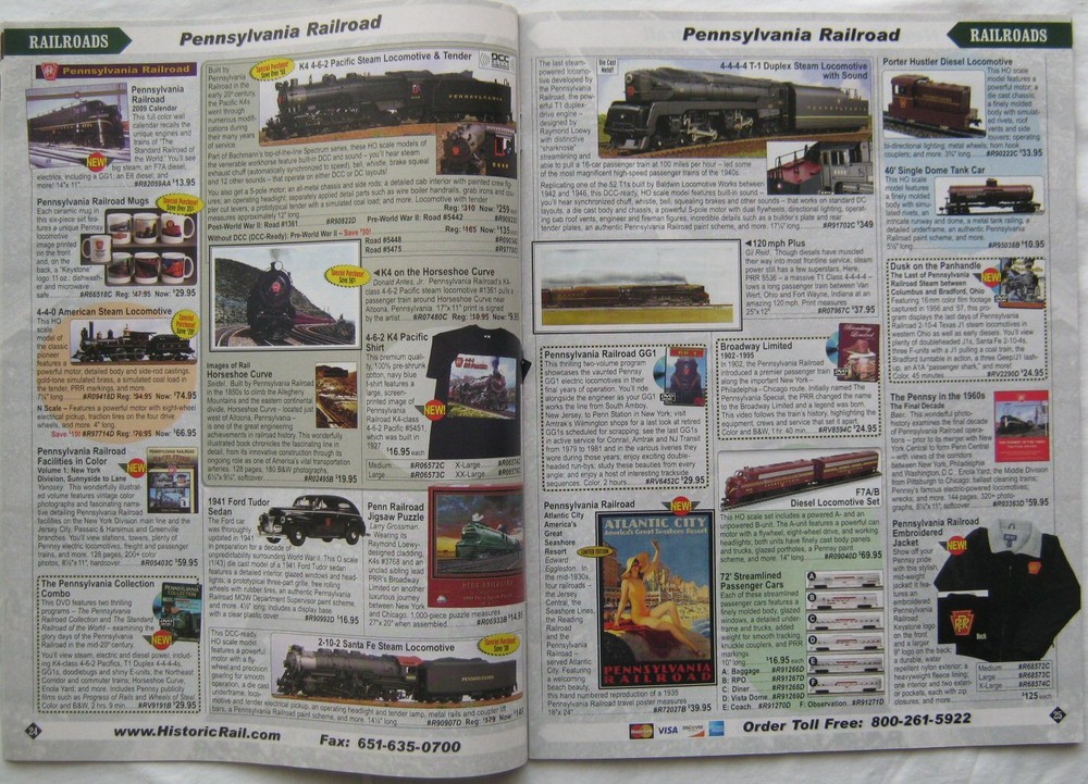 Historic Rail Catalog Autumn 2008