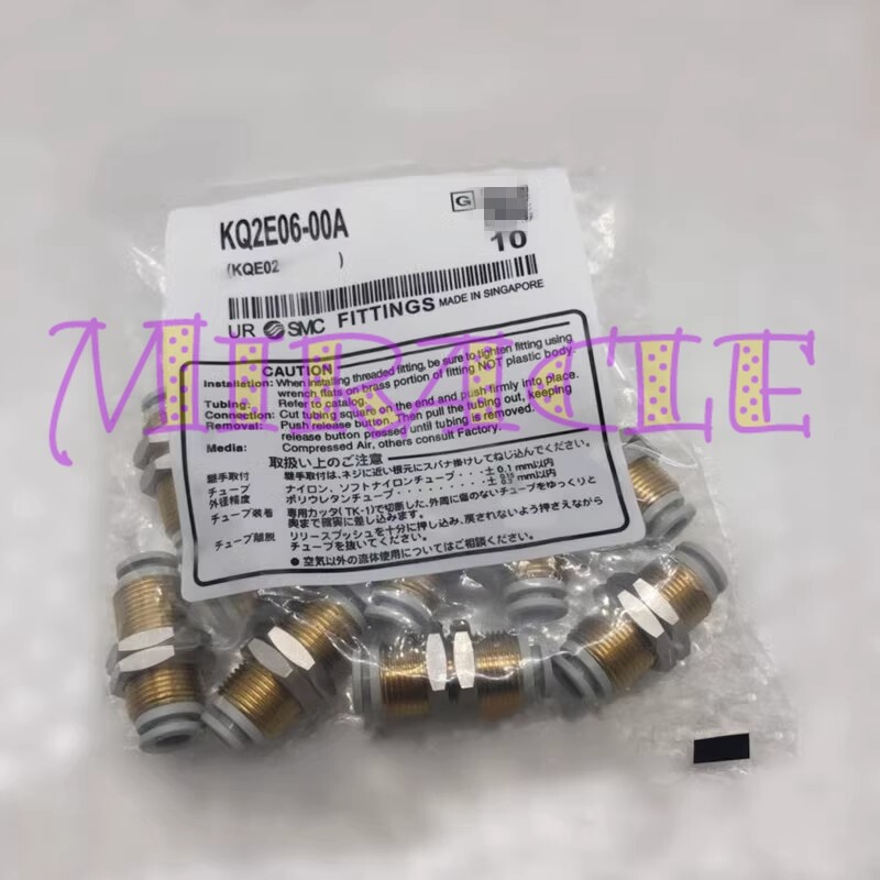 10pc/bag New SMC KQ2E06-00A Joint replacement