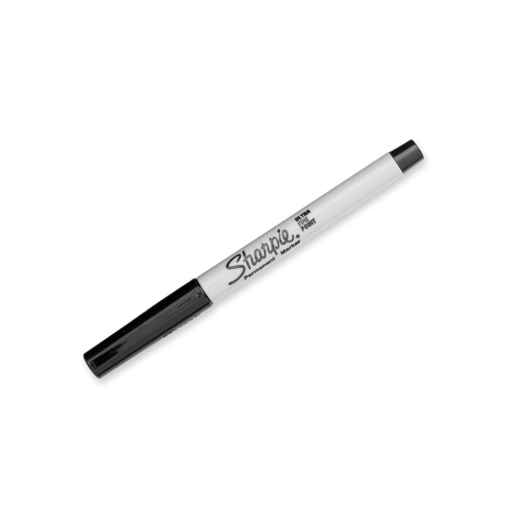 Sharpie Ultra Fine Permanent Markers 24 Count Black Ink Quick Drying