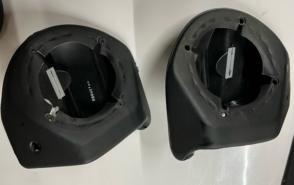 Harley Davidson Right and Left Speaker Enclosures With Grills