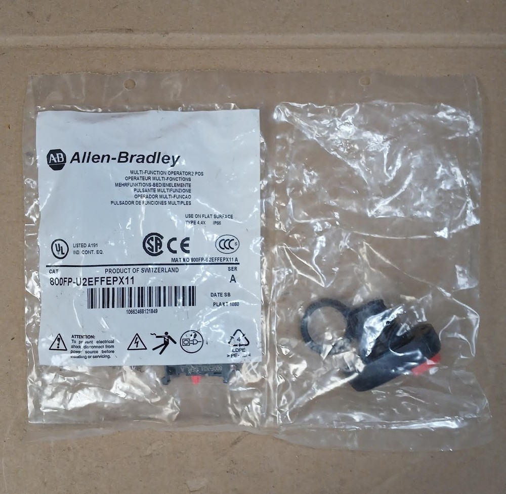 Allen-Bradley 800FP-U2EFFEPX11 Two Button Switch, Series A