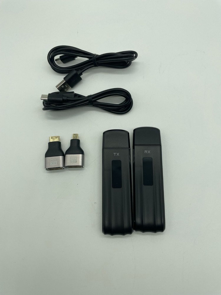 Wireless HDMI Transmitter and Receiver,2025 Upgraded LED Display, 4K  ''READ''