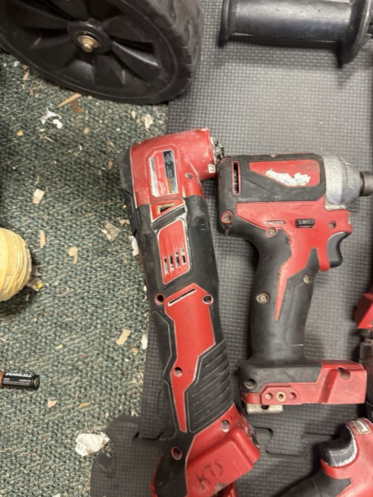 Milwaukee 4 Tools Grinder, Drill, Impact Drill, Multiuse.