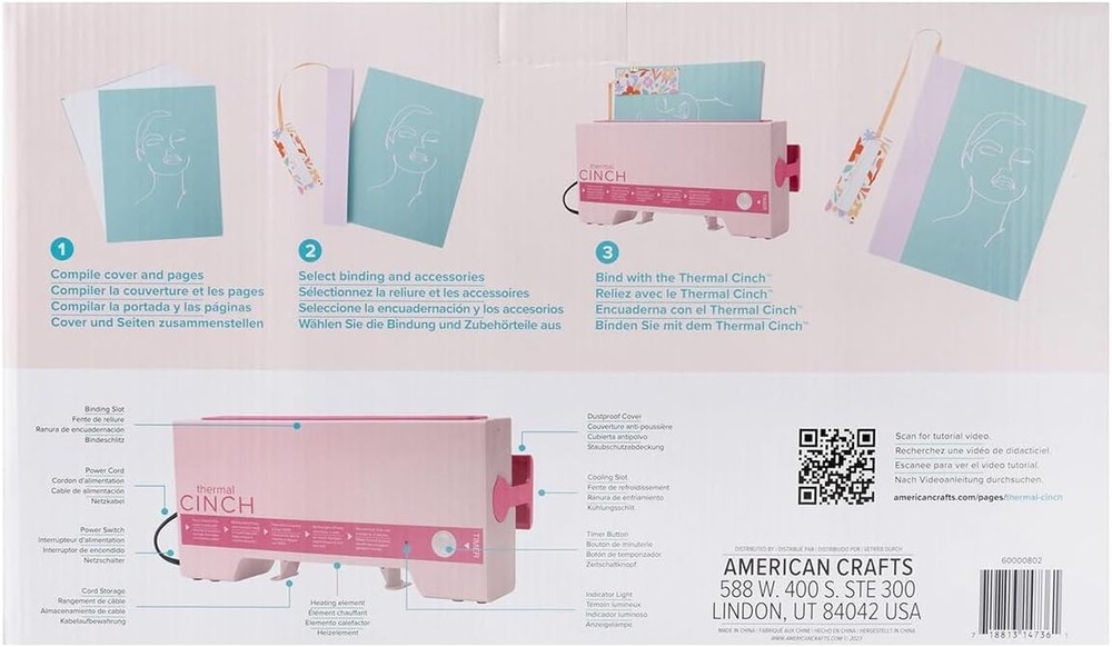 Versatile Thermal Binding Machine 12 Inch - Perfect for Notebooks and Documents