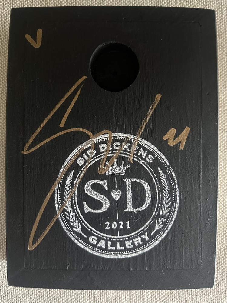 Sid Dickens Memory Block-2021 Studio Online Exclusive-Signed-Odd Fellows Symbols