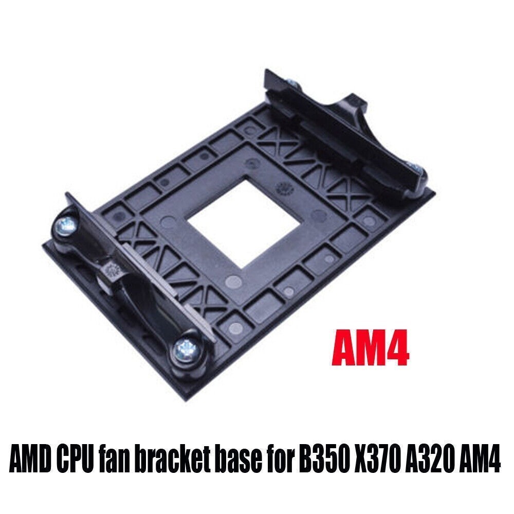 2PCS For AMD AM4 B350 X370 Socket CPU Cooling Mounting Bracket & Bracket Base