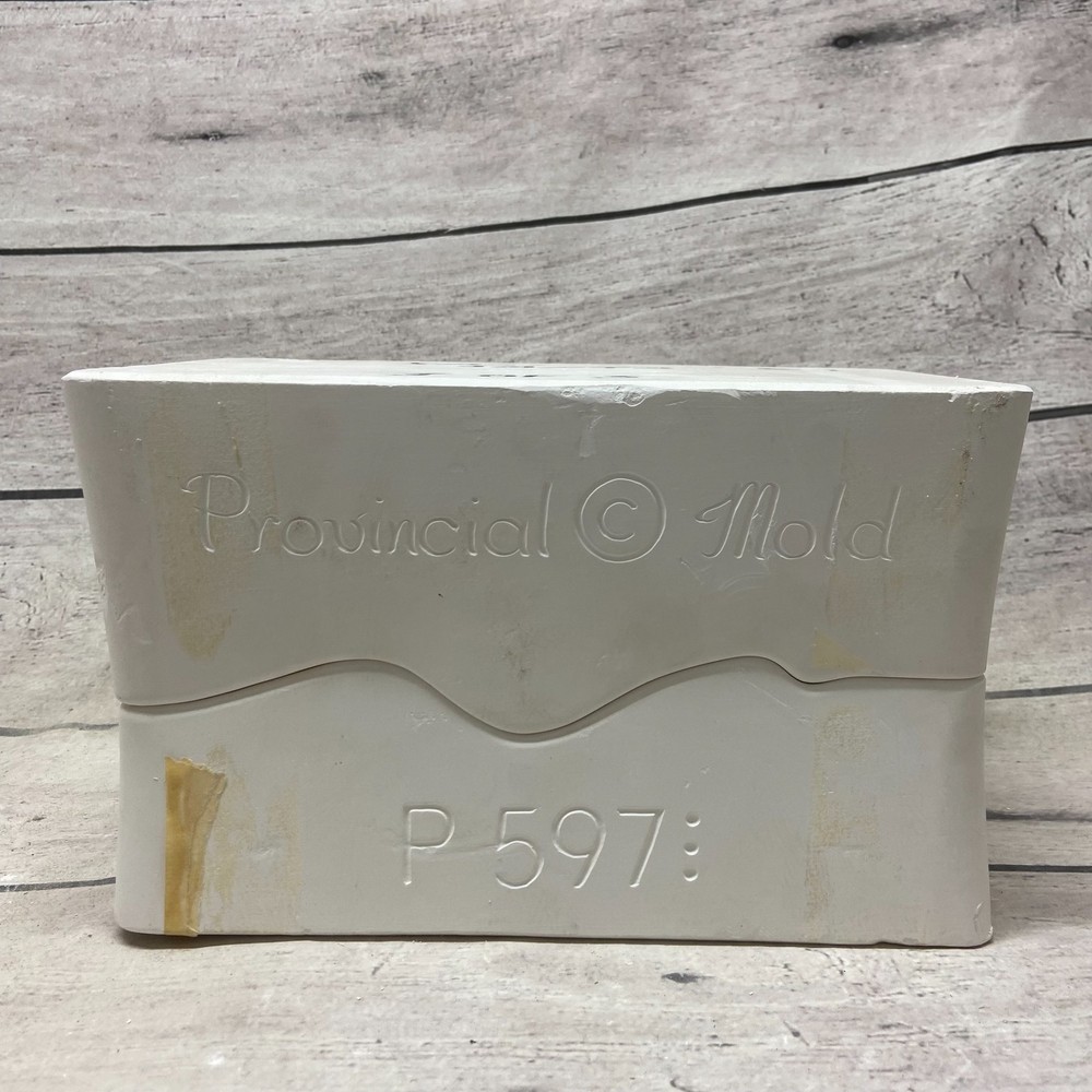 Provincial Ceramic Slip Casting Mold Xmas Santa #P-597