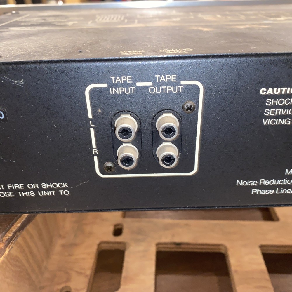 Phase Linear 1000 Series Two Autocorrelator System Untested Powers on