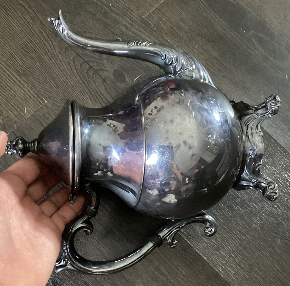 FB ROGERS VINTAGE SILVER PLATE COFFEE, TEAPOT
