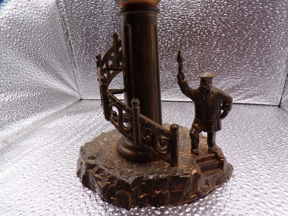 VTG Plastic Candle Holder with Sailor