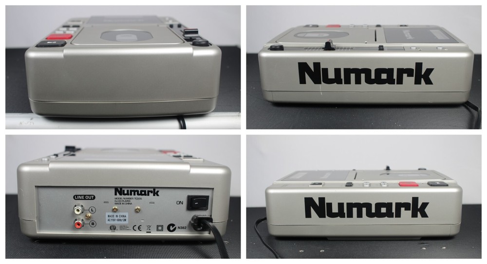 Numark MX05 Mixer 1 CD TCD05 CDJ MISSING 1 CD PLAYER (SYSTEM INCONPLETE,) WORKS