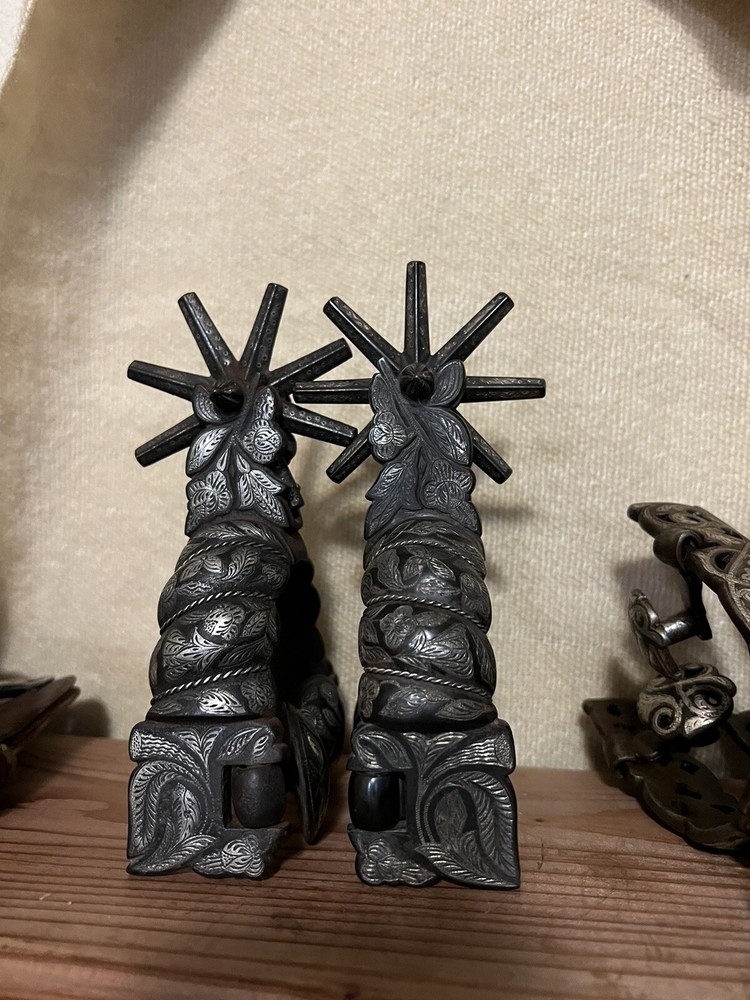 Antique Mexican Iron Spurs