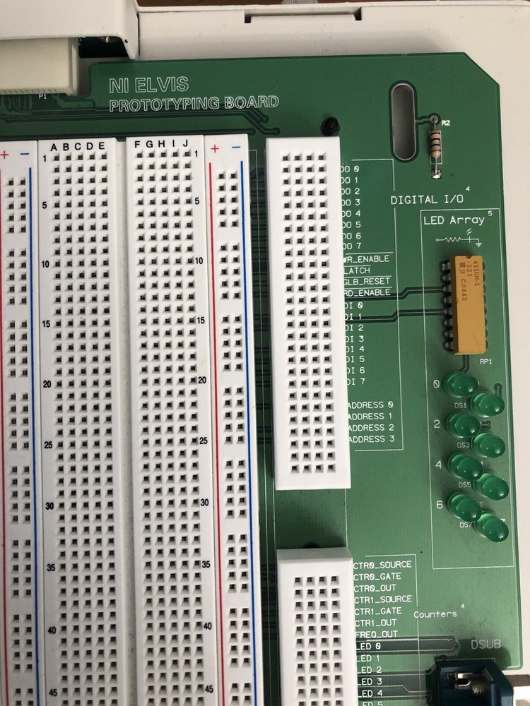 National Instruments NI ELVIS Platform with Prototyping Board, Power Supply