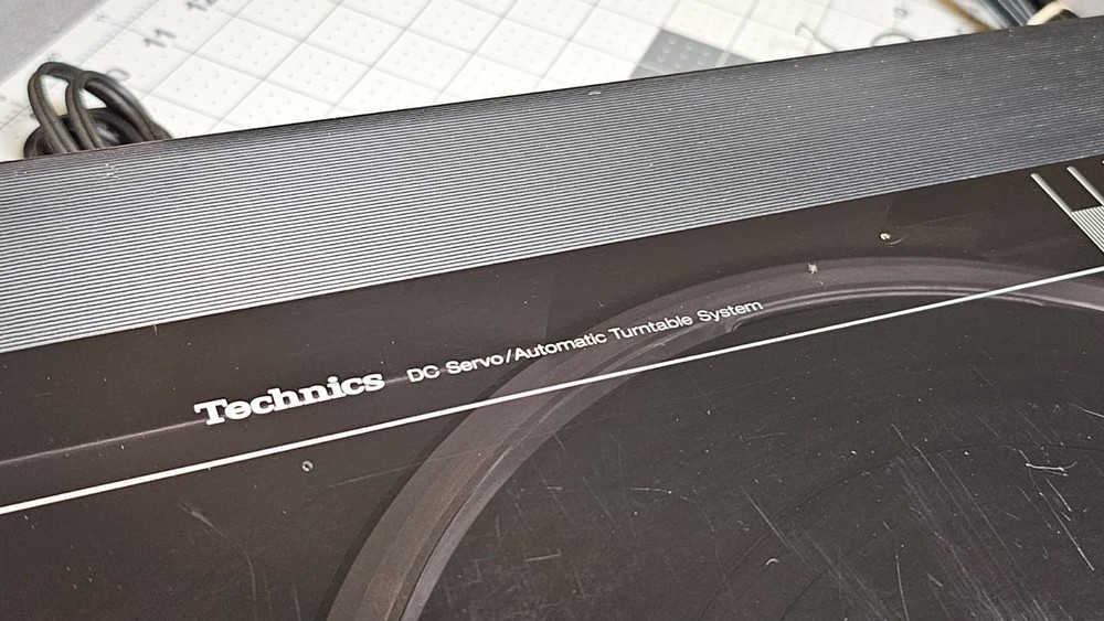 Technics SL-L25 Linear Drive Turntable tested and works READ