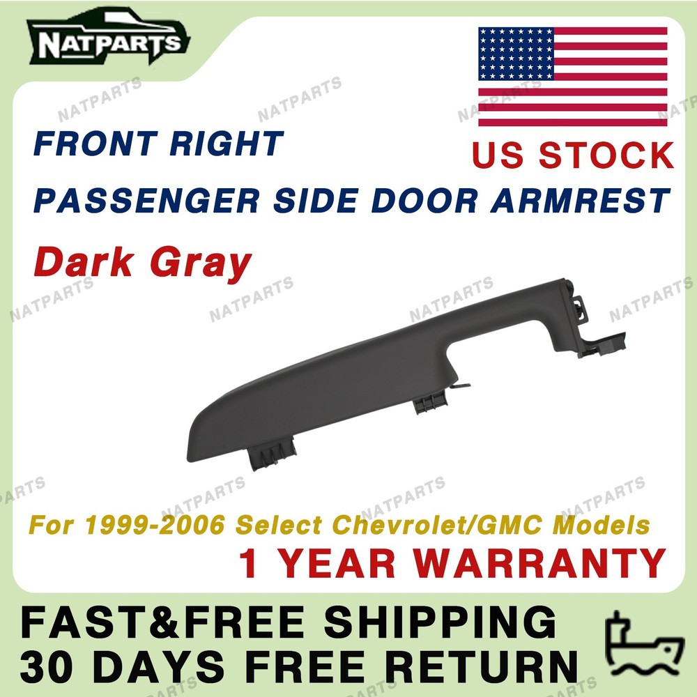 Front Right Side Door Armrest Handle for 99-06 Select Chevrolet/GMC Models