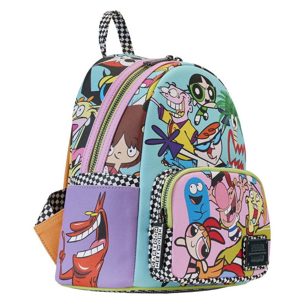 Loungefly Cartoon Network Retro Collage Mini Backpack One Size, Multi