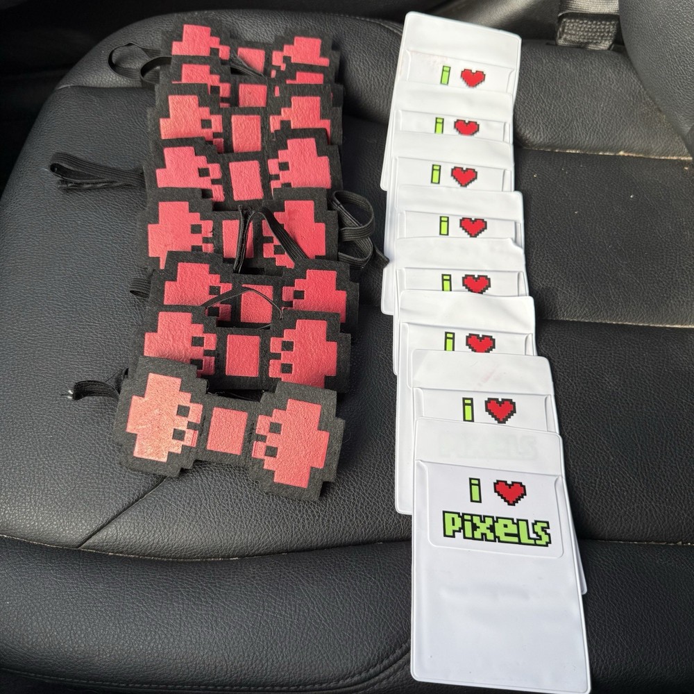 Nerd Pixel Costume Accessory Kit - Bow Tie and Pocket Protector