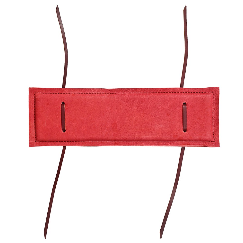 HL HILASON Western Leather Bull Rope Pads Regular