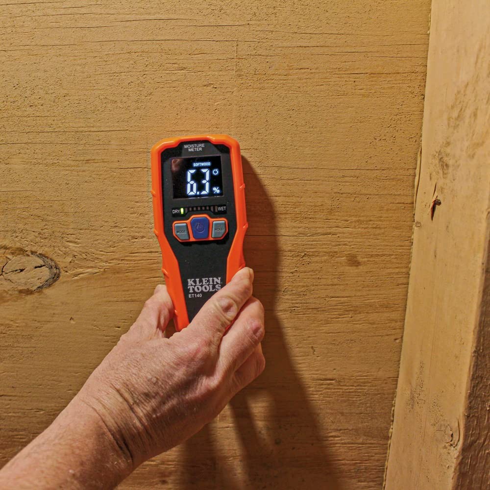 Moisture Meter Non Destructive Digital Wireless Surface Drywall Wood Masonry