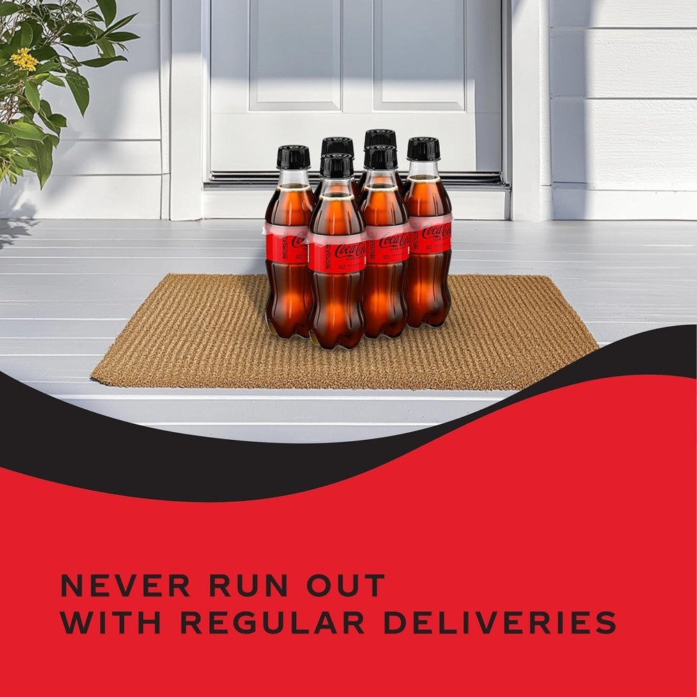 Coke Zero Sugar Diet Soft Drink, Perfectly Caffeinated 6 Pack - 16.9 fl oz