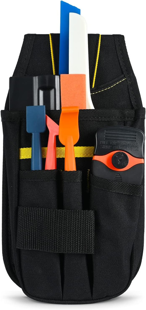 Organizer Tool Pouch Multi-Purpose Wrapping Tool Bag Mini Work Holder Heavy-Duty