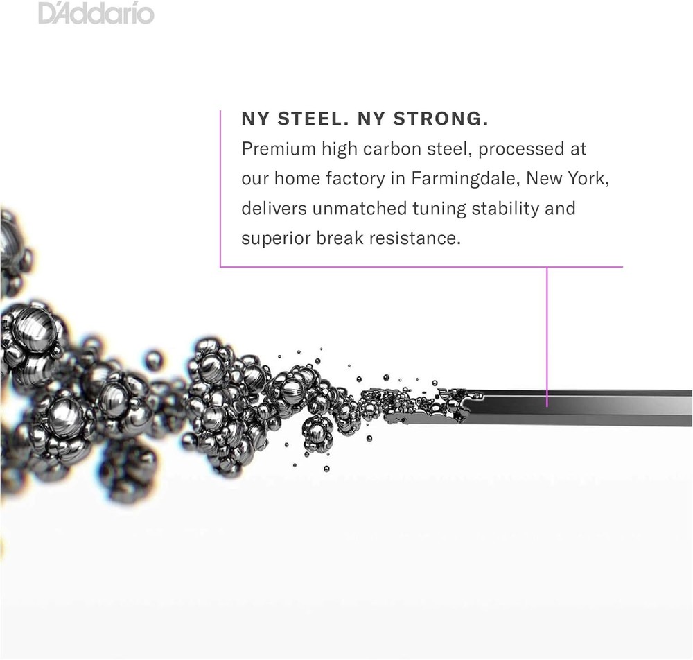 D'Addario Light 3-Pack Electric Guitar Strings, 10-46 Regular Light, 3-Pack