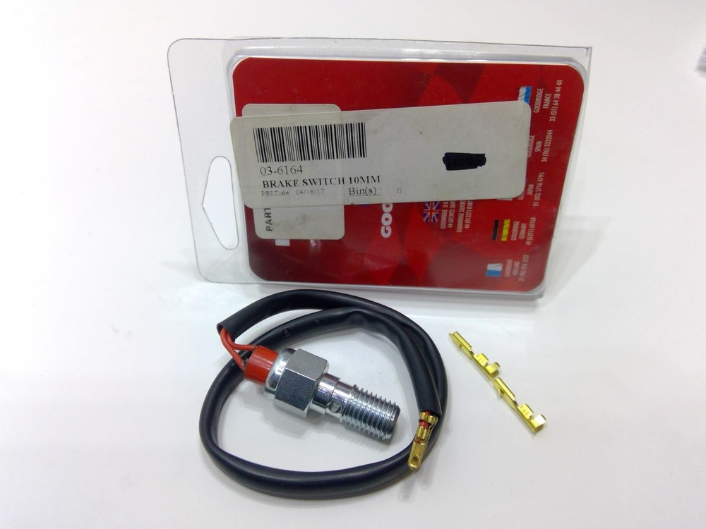 Goodridge 10mm Brake Switch Bolt 03-6164