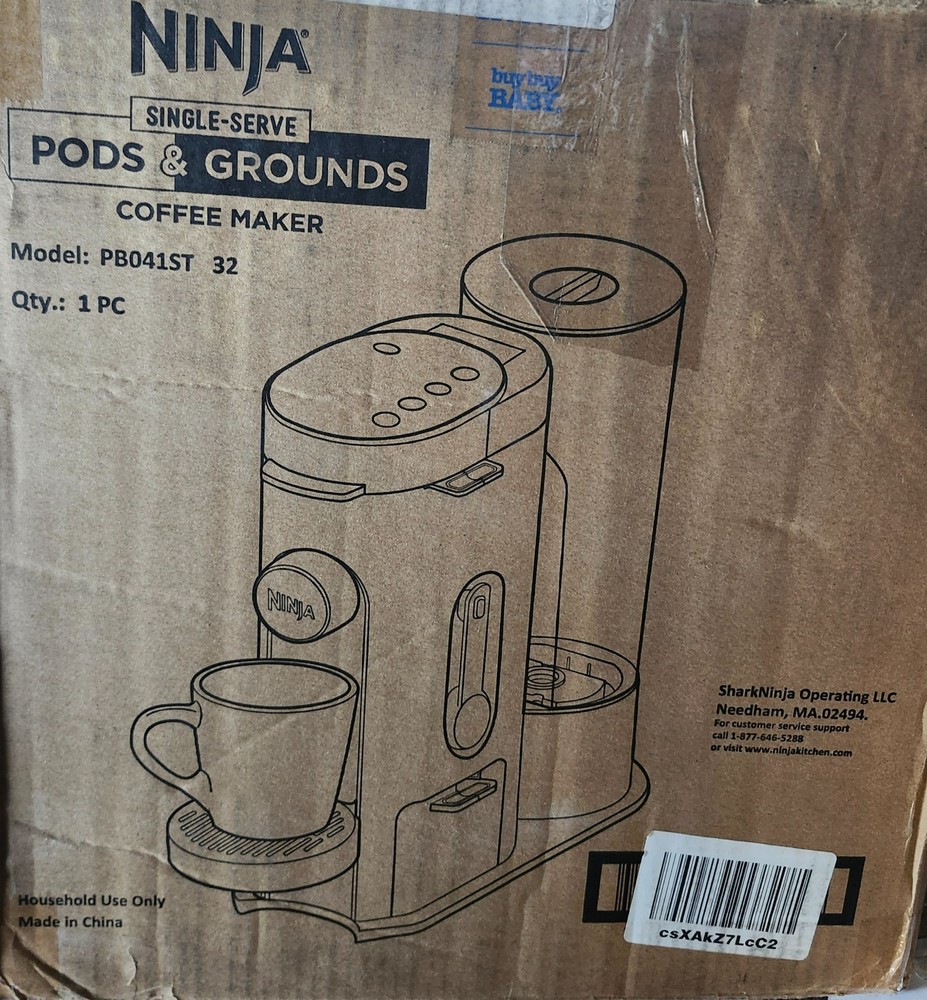 Ninja Pods and Grounds Specialty Coffee Maker Single-Serve.