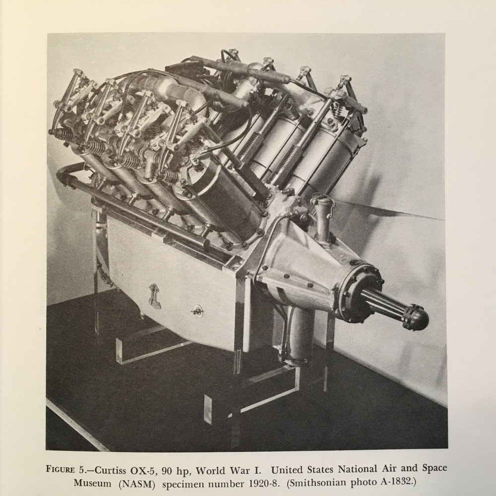 The Curtis D-12 Aero Engine by Smithsonian Museum