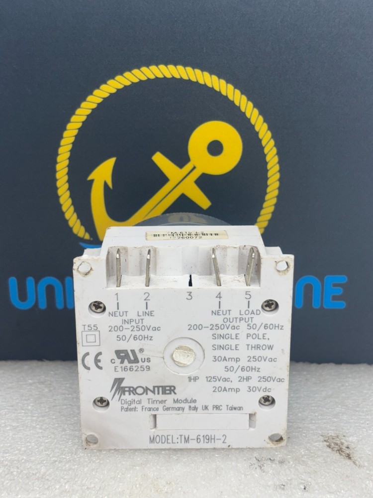 Frontier TM-619H-2 Digital Timer Module 30 Amp 50/60 HZ