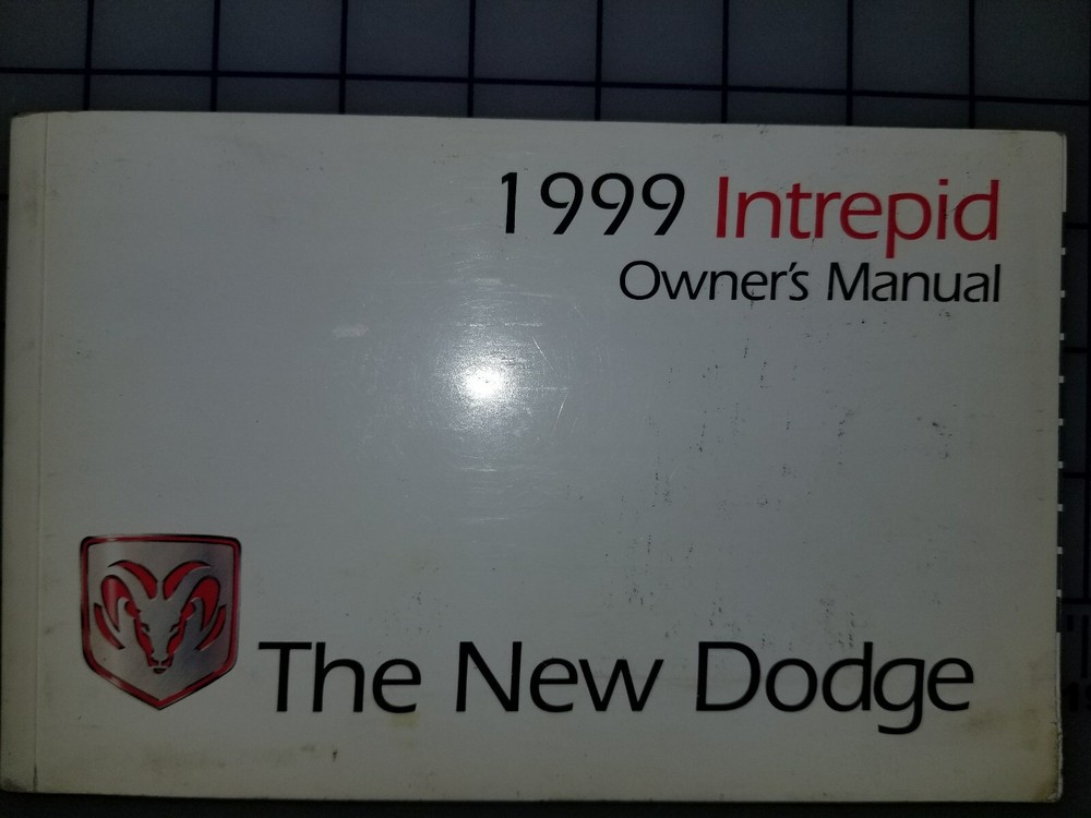 1999 Dodge Intrepid Owners Manual