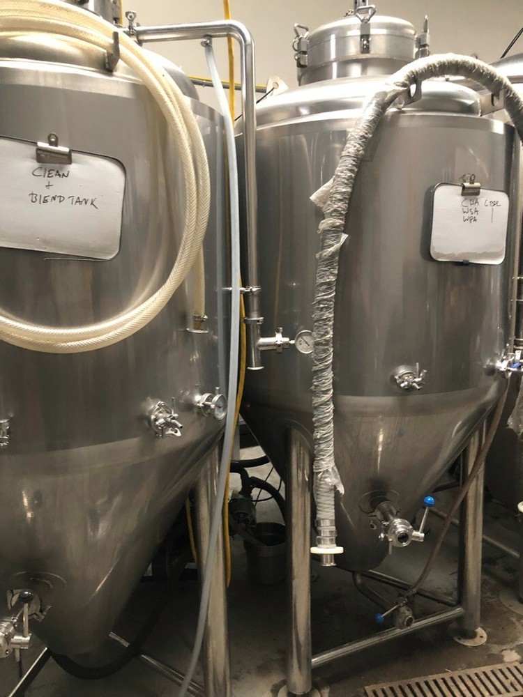 5 bbl brewery fermentor jacketed