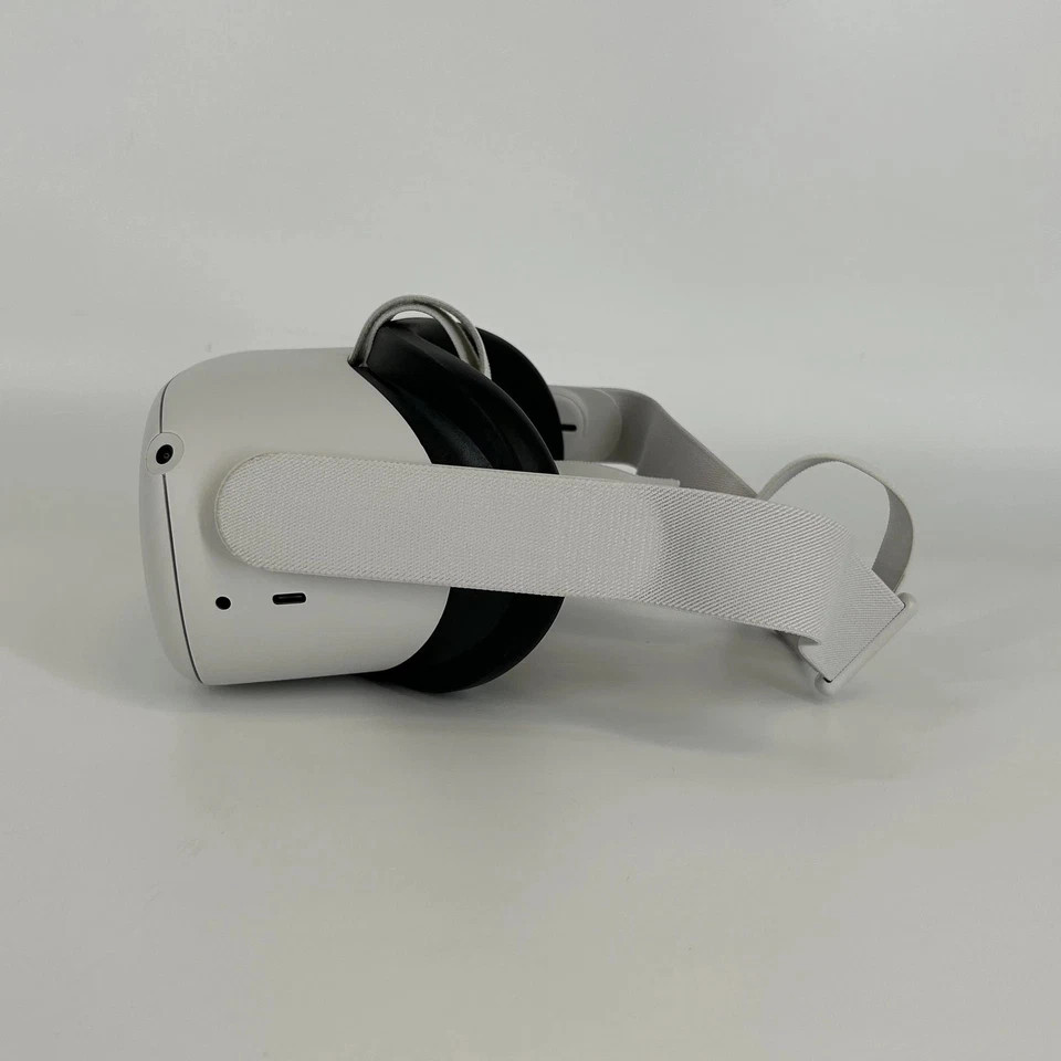 Meta Quest 2 VR Headset 256GB w/ Charger/Controllers/Regular Strap - Excellent