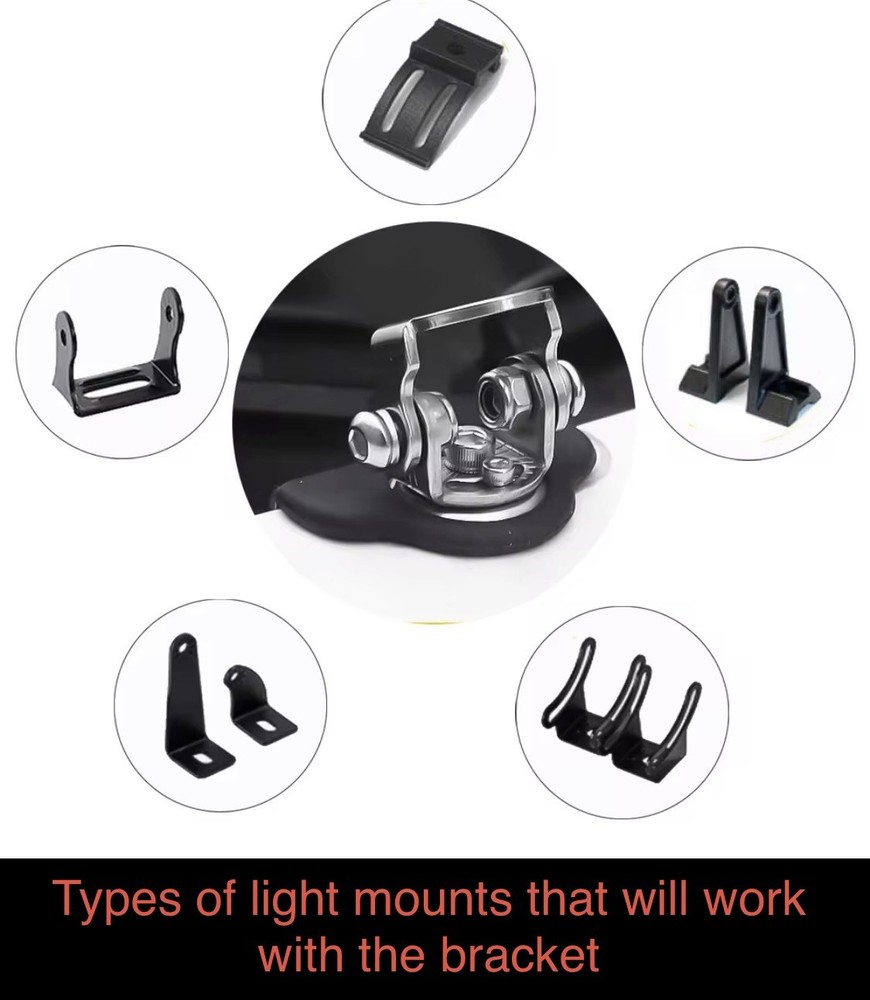 Led Light Hood Mount