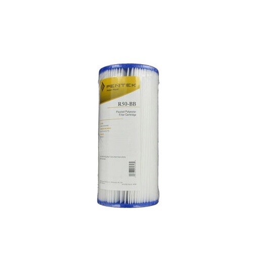 Pentair Pentek R50-BB Pleated Polyester Sediment Water Filter - W50PEHD