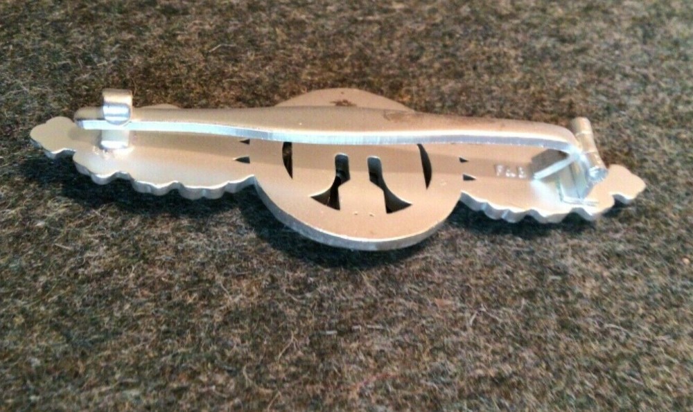 GERMAN LUFTWAFFE FLYING CLASP – DAY FIGHTER - SHORT RANGE - SILVER - 1957