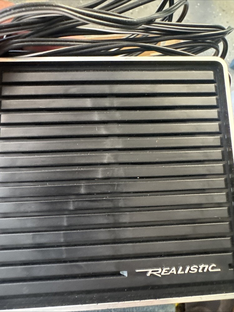 Vtg Realistic 4" CB/Scanner Extension Speaker NOS