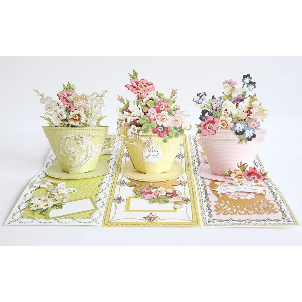 Anna Griffin BASKET Pop Up Card Making Kit for EASTER - 20 Cards HTF! (#0290)