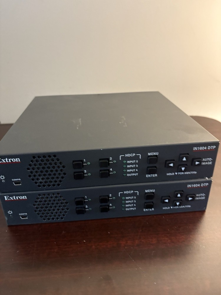 Extron, IN1604 (Lot Of 2).
