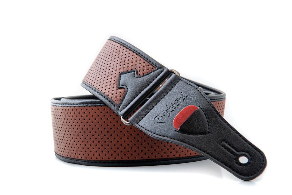 RightOn! Monte Carlo Guitar Strap - Woody