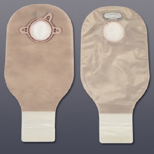 Image 2-Piece Drainable Pouch 2.25 w/ Filter Lock N Roll Transparent -BX/10